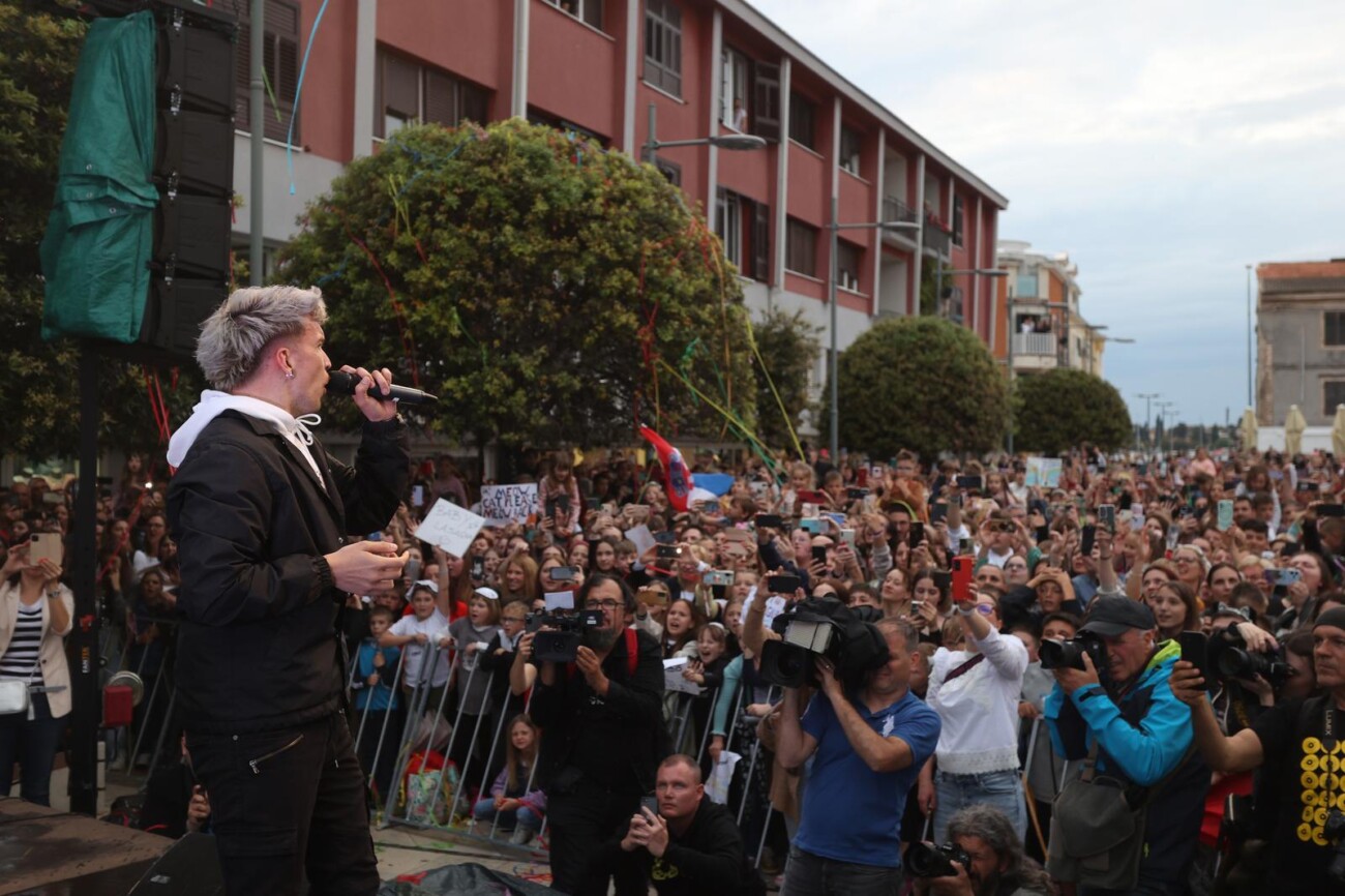 Doček Baby Lasagne u Umagu Doček Baby Lasagne u Umagu