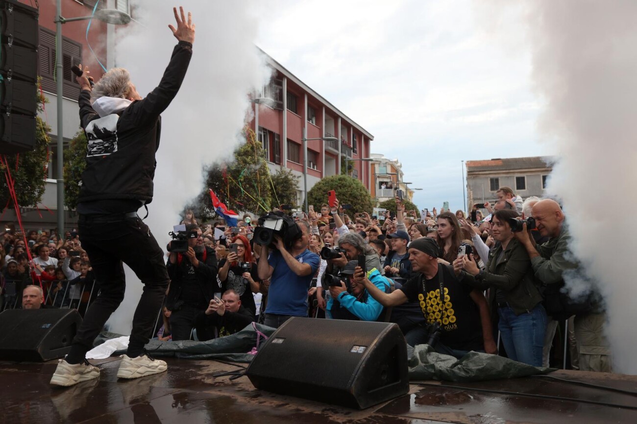 Doček Baby Lasagne u Umagu Doček Baby Lasagne u Umagu