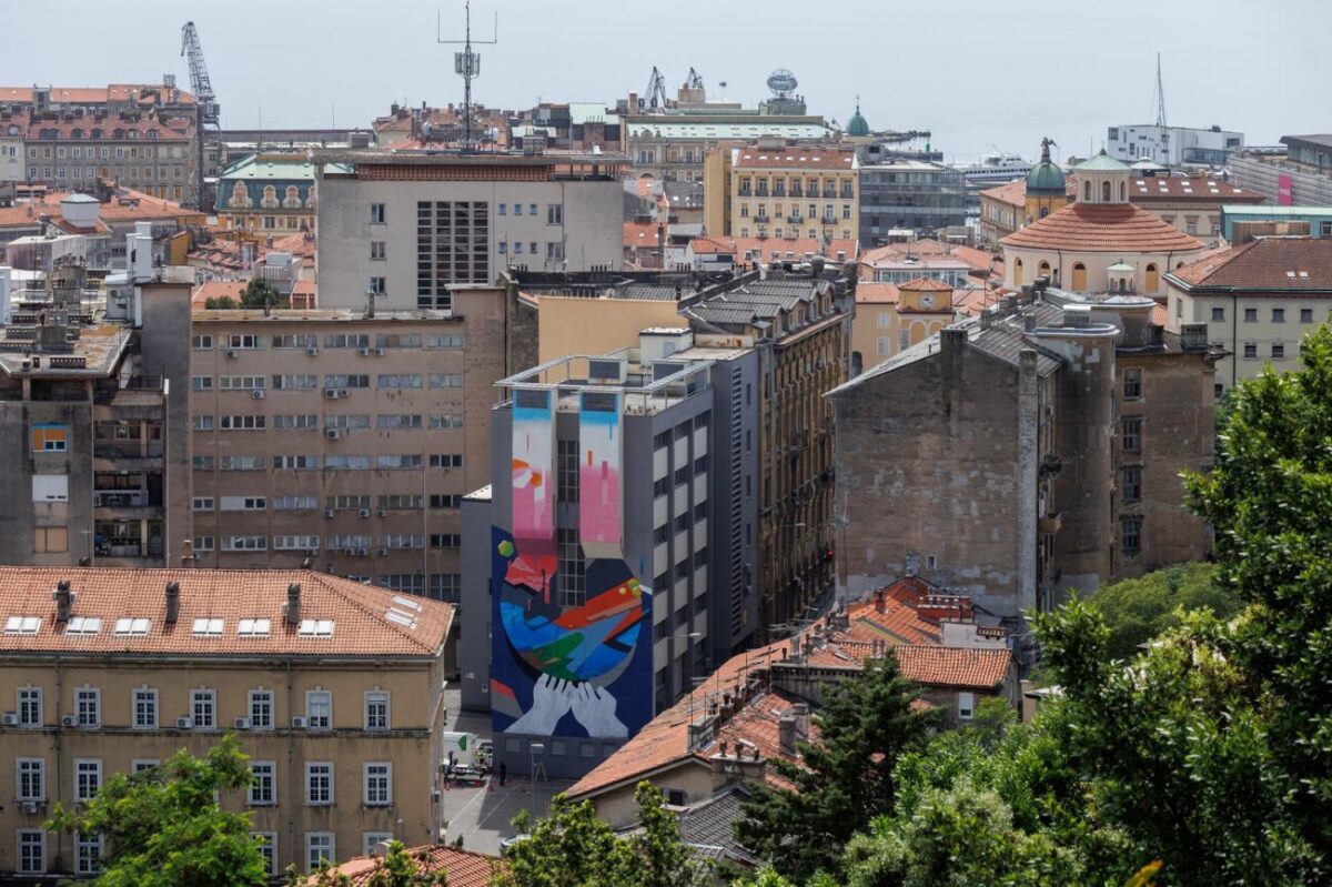 Rijeka: Mural umjetnika Yusei Sagawe kao trajni podsjetnik na prijateljstvo grada Rijeke i Kawasakija