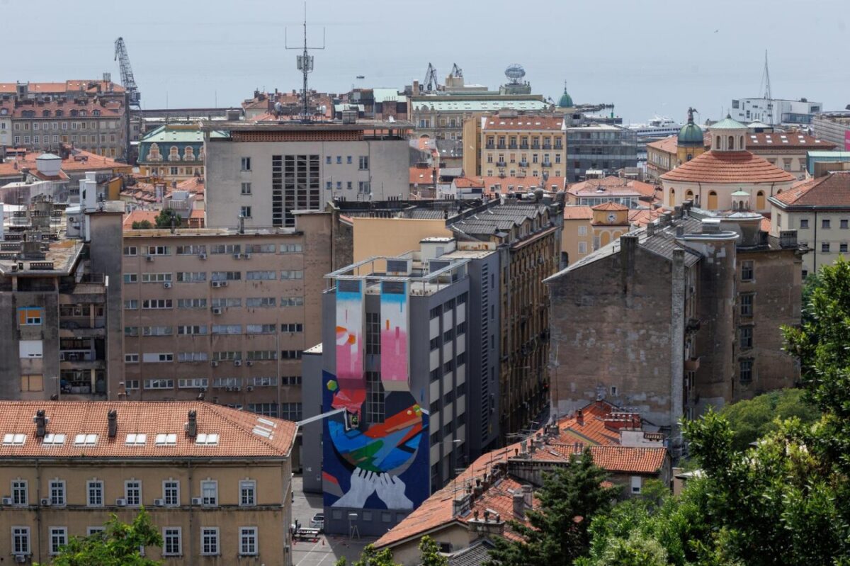 Rijeka: Mural umjetnika Yusei Sagawe kao trajni podsjetnik na prijateljstvo grada Rijeke i Kawasakija