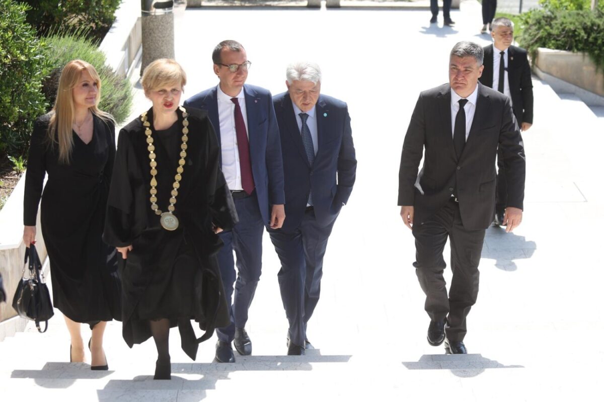 Predsjednik Zoran Milanović sudjelovao je na svečanoj sjednici Senata povodom Dana Sveučilišta u Rijeci - Dies Academicus