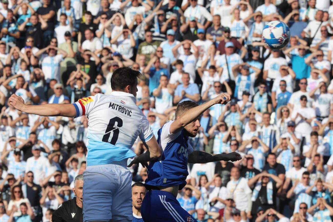 Rijeka: Susret Rijeke i Dinama u drugoj utakmici finala SuperSport Hrvatskog nogometnog kupa Rijeka: Susret Rijeke i Dinama u drugoj utakmici finala SuperSport Hrvatskog nogometnog kupa