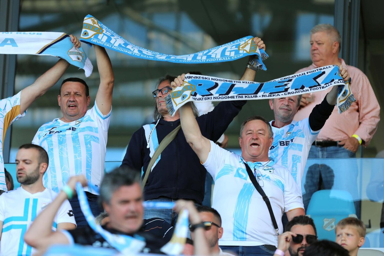 Rijeka: Susret Rijeke i Dinama u drugoj utakmici finala SuperSport Hrvatskog nogometnog kupa Rijeka: Susret Rijeke i Dinama u drugoj utakmici finala SuperSport Hrvatskog nogometnog kupa