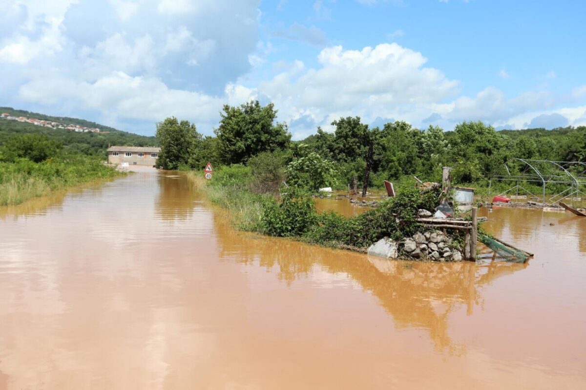 Veliki potop na otoku Krku, pala rekordna količina kiše