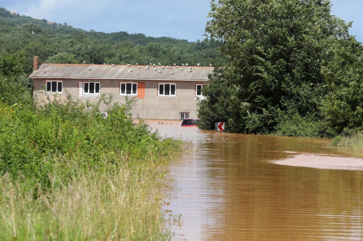 Veliki potop na otoku Krku, pala rekordna količina kiše