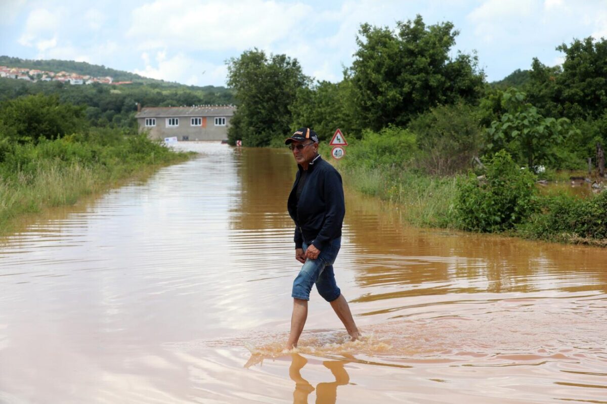 Veliki potop na otoku Krku, pala rekordna količina kiše