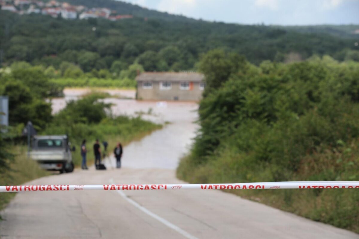 Veliki potop na otoku Krku, pala rekordna koli?ina kie