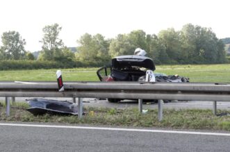 Dvije osobe smrtno stradale u prometnoj nesreći na autocesi A3 između čvora Okućani i Novska