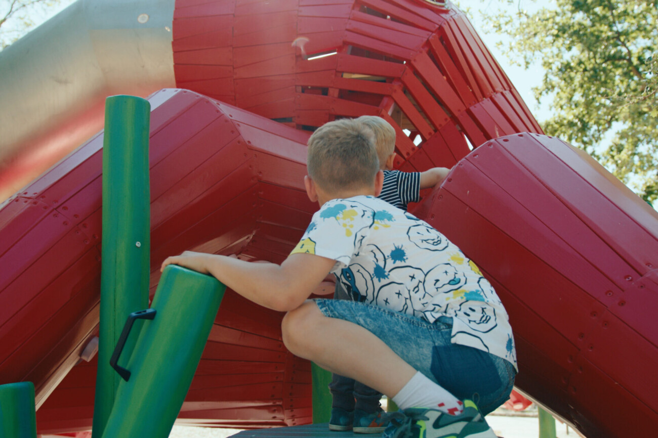 Hobotnica na kopnu_tematsko dječje igralište_kamp Glavotok_proizvođač Redox-5 Hobotnica na kopnu_tematsko dječje igralište_kamp Glavotok_proizvođač Redox-5