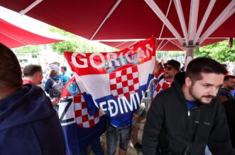 Berlin: Počelo navijačko ludilo pored Fan zone blizu Brandenburških vrata