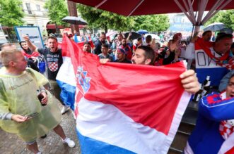 Berlin: Počelo navijačko ludilo pored Fan zone blizu Brandenburških vrata