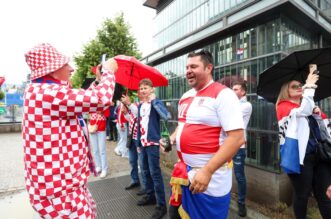 Berlin: Počelo navijačko ludilo pored Fan zone blizu Brandenburških vrata