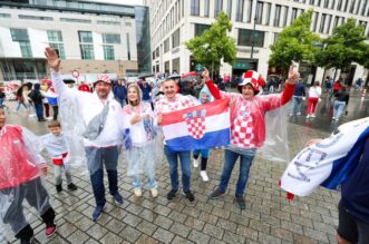 Berlin: Počelo navijačko ludilo pored Fan zone blizu Brandenburških vrata