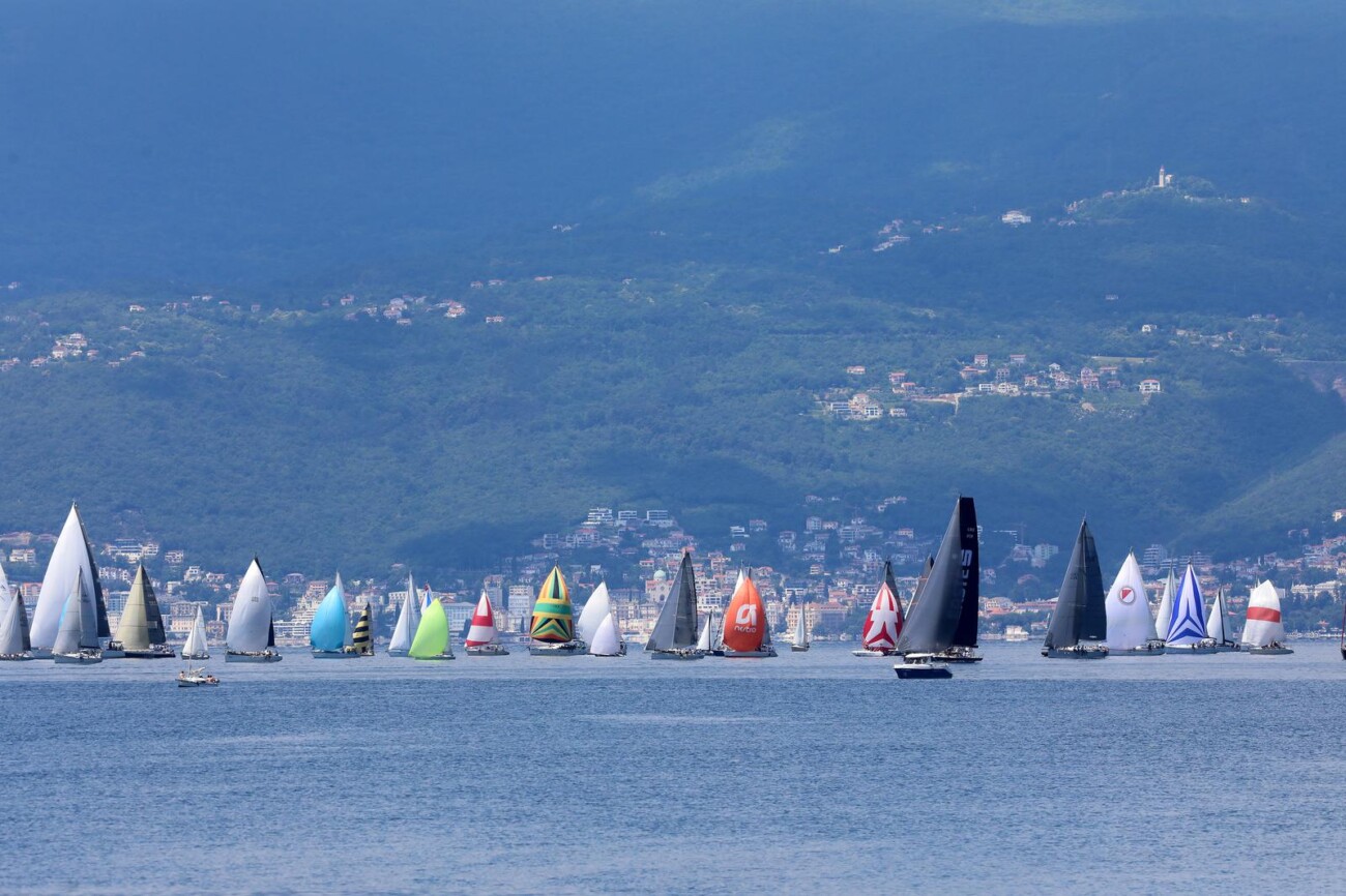 Rijeka: Regata Fiumanka na moru pred Rijekom