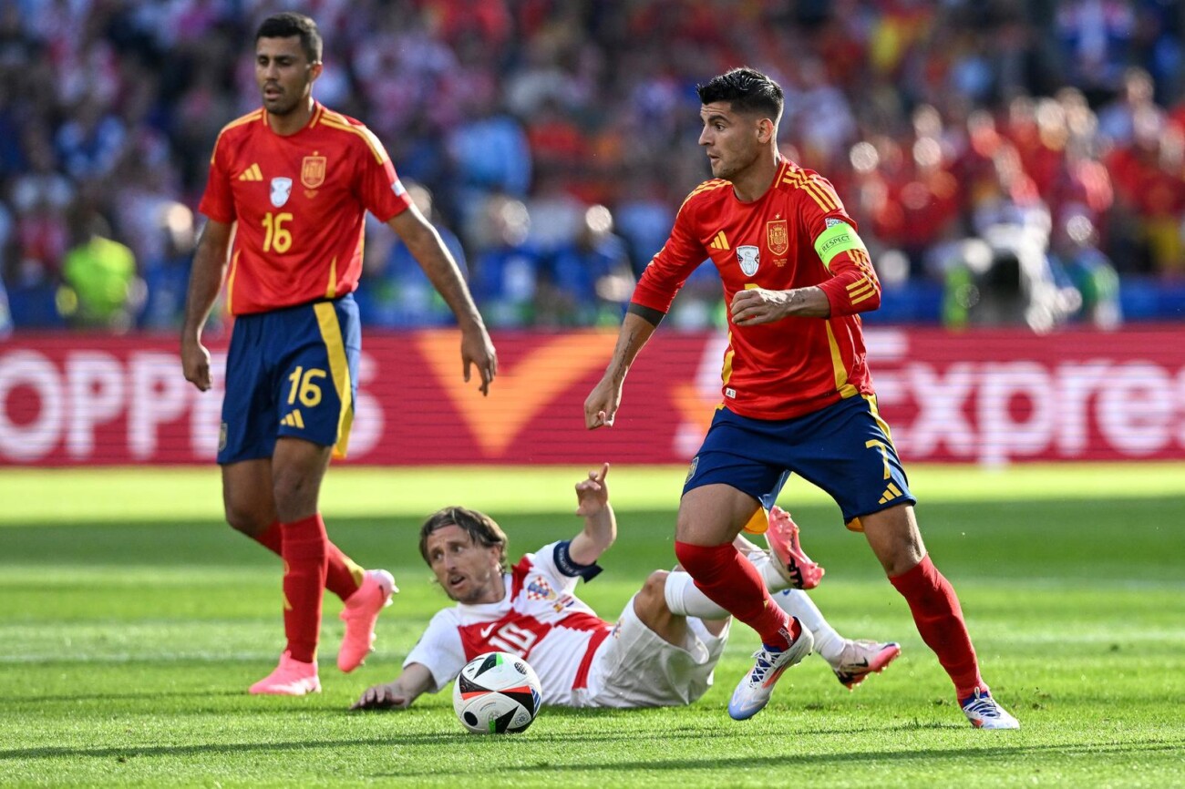 Berlin: Susret Španjolske i Hrvatske u 1. kolu skupine B na Europskom prvenstvu Berlin: Susret Španjolske i Hrvatske u 1. kolu skupine B na Europskom prvenstvu