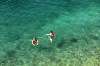 Rijeka: Kupači na gradskoj plaži Sablićevo