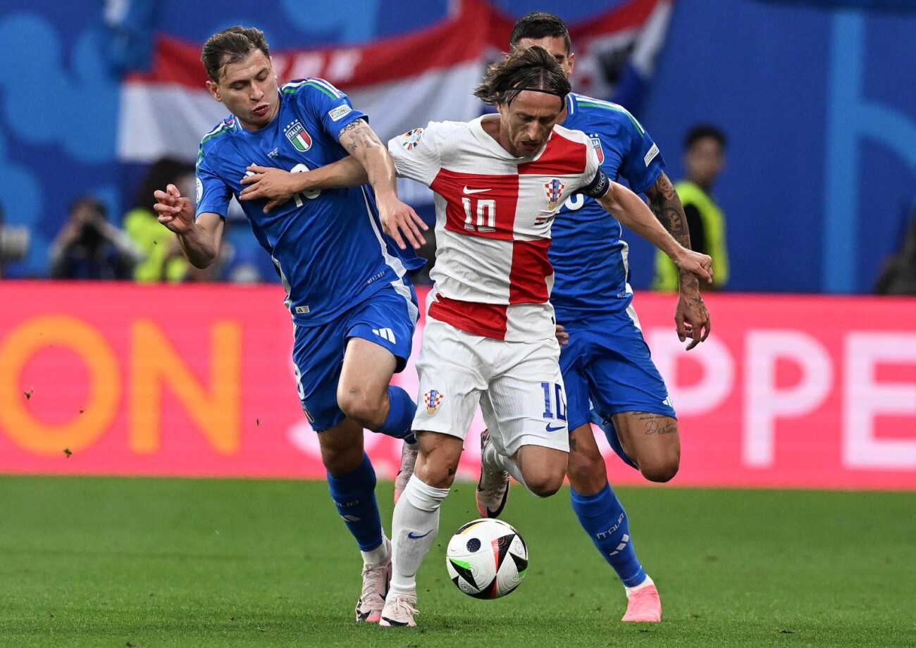 Leipzig: Susret Hrvatske i Italije u 3. kolu skupine B na Europskom prvenstvu Leipzig: Susret Hrvatske i Italije u 3. kolu skupine B na Europskom prvenstvu