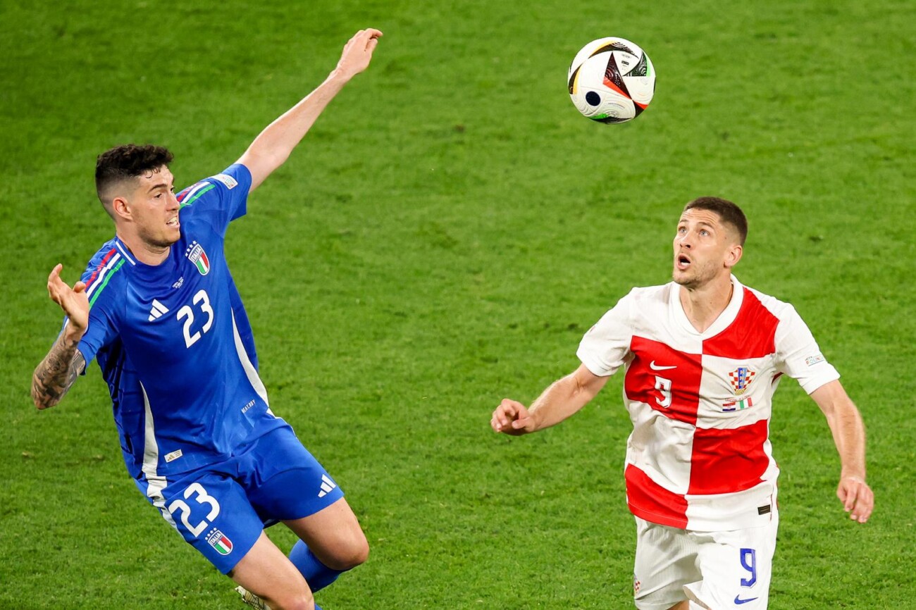 Leipzig: Susret Hrvatske i Italije u 3. kolu skupine B na Europskom prvenstvu Leipzig: Susret Hrvatske i Italije u 3. kolu skupine B na Europskom prvenstvu