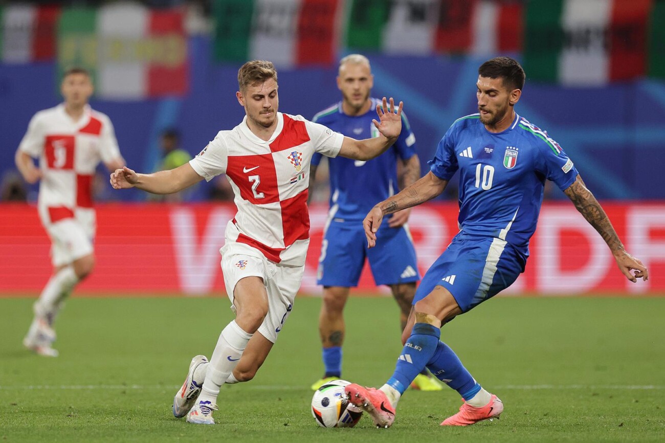 Leipzig: Susret Hrvatske i Italije u 3. kolu skupine B na Europskom prvenstvu Leipzig: Susret Hrvatske i Italije u 3. kolu skupine B na Europskom prvenstvu