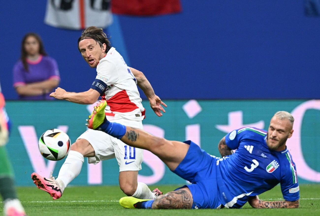 Leipzig: Susret Hrvatske i Italije u 3. kolu skupine B na Europskom prvenstvu Leipzig: Susret Hrvatske i Italije u 3. kolu skupine B na Europskom prvenstvu