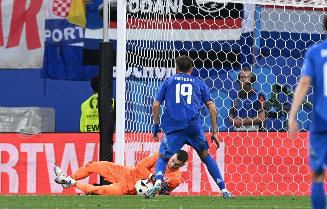 Leipzig: Susret Hrvatske i Italije u 3. kolu skupine B na Europskom prvenstvu Leipzig: Susret Hrvatske i Italije u 3. kolu skupine B na Europskom prvenstvu