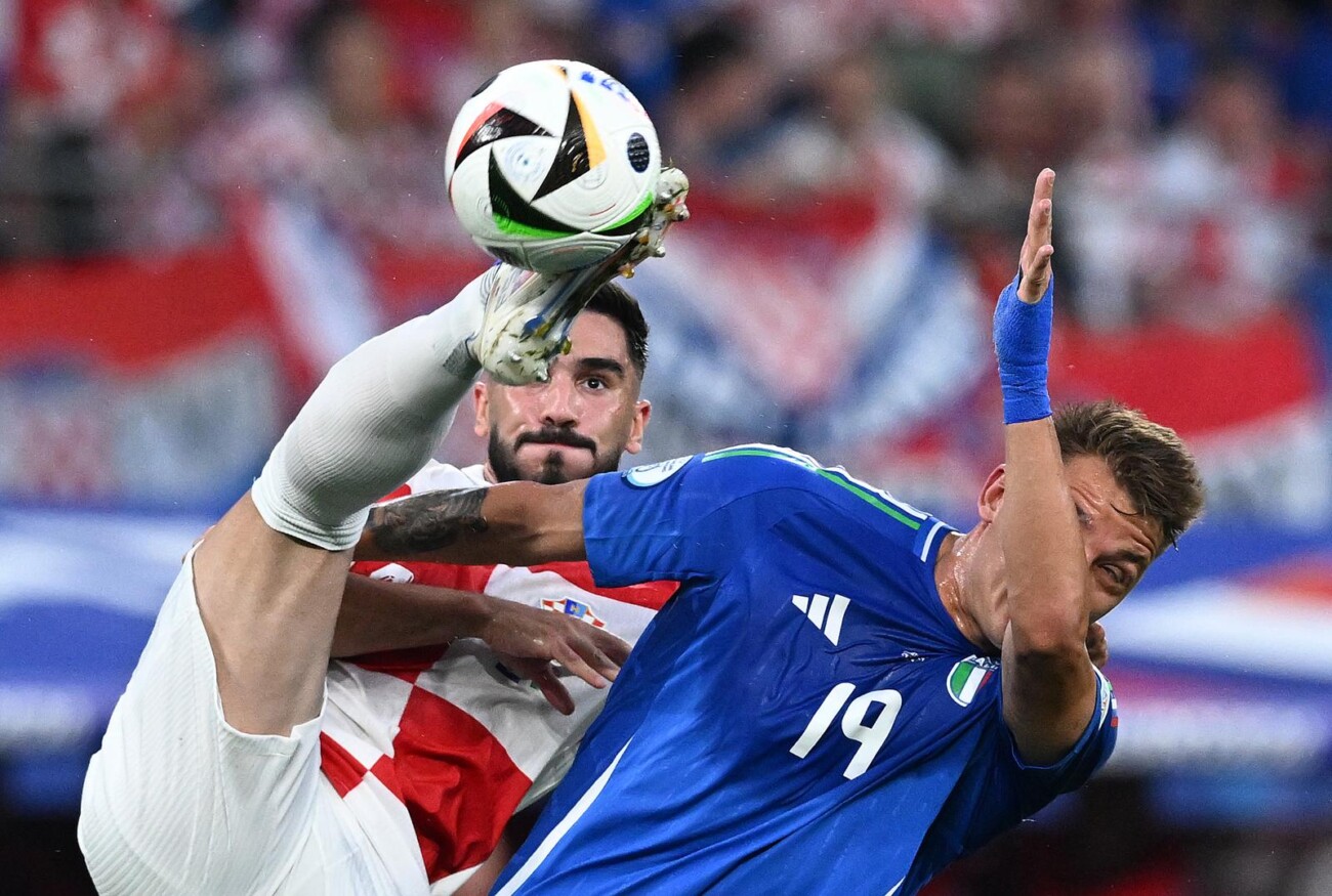 Leipzig: Susret Hrvatske i Italije u 3. kolu skupine B na Europskom prvenstvu Leipzig: Susret Hrvatske i Italije u 3. kolu skupine B na Europskom prvenstvu