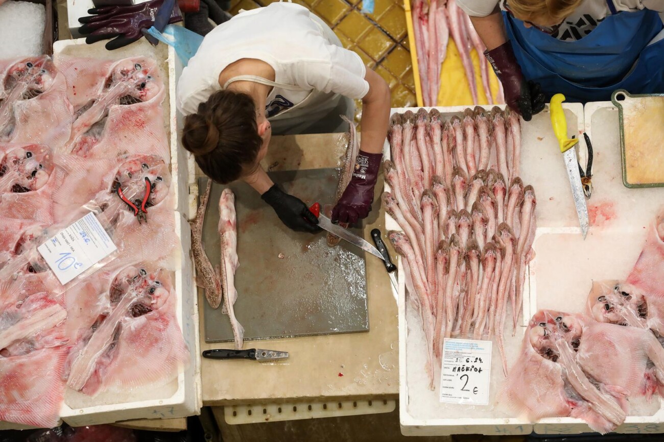 Rijeka: Bogata ponuda ribe na rije?koj ribarnici