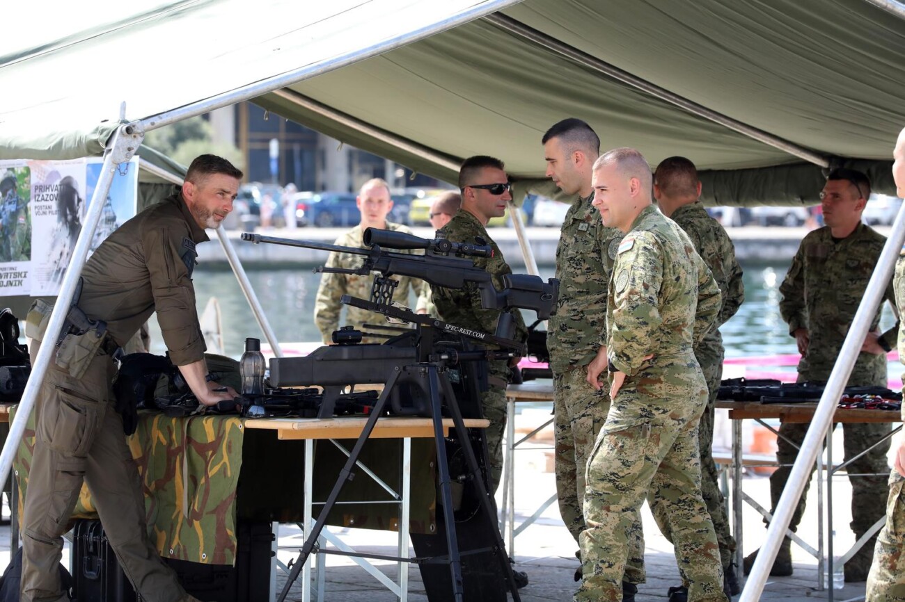 Rijeka: Pripadnici MORH-a na Gatu Karoline riječke Rijeka: Pripadnici MORH-a na Gatu Karoline riječke