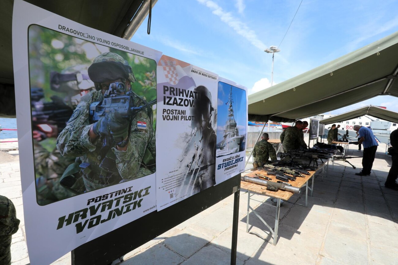 Rijeka: Pripadnici MORH-a na Gatu Karoline riječke Rijeka: Pripadnici MORH-a na Gatu Karoline riječke