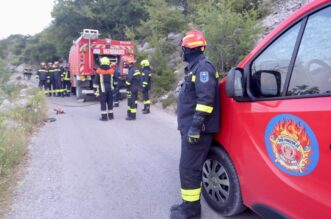 Makarska: Vatrogasci na zgarištu u parku prirode Biokovo