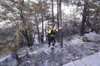 Makarska: Vatrogasci na zgarištu u parku prirode Biokovo