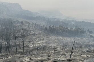 Makarska: Opožareno područje Parka prirode Biokovo