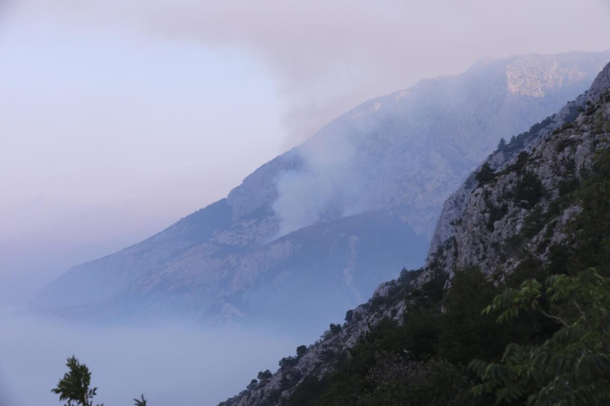 Makarska: Opožareno područje Parka prirode Biokovo