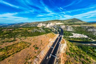 Čapljina: Kamioni testirali most “Hercegovina” na dionici Počitelj – Zvirovići