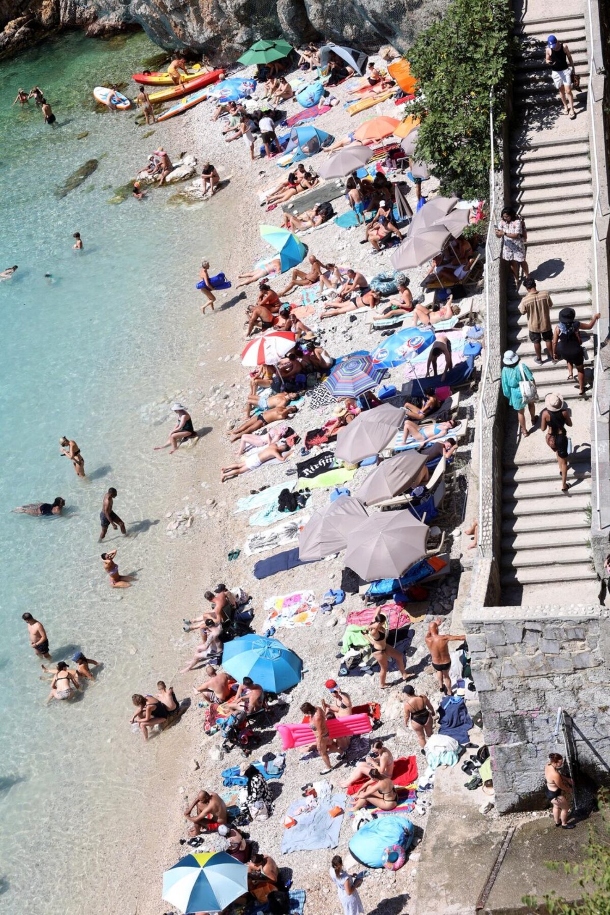 Rijeka: Dan kao stvoren za uživanje na plaži