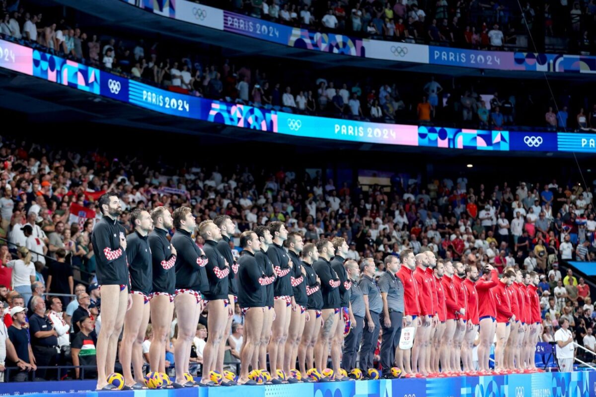 Pariz: Finale turnira u vaterpolu na Olimpijskim igrama između Srbije i Hrvatske