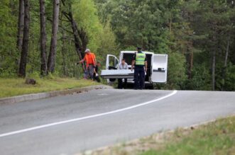 Klana: Dvije osobe poginule u slijetanju motocikla s ceste nedaleko od Rijeke