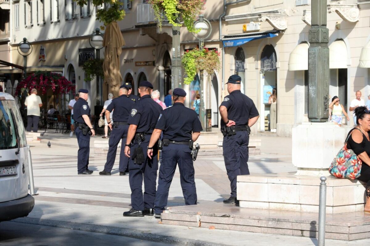 Rijeka: Policijske patrole uoči utakmice Rijeka – Olimpija