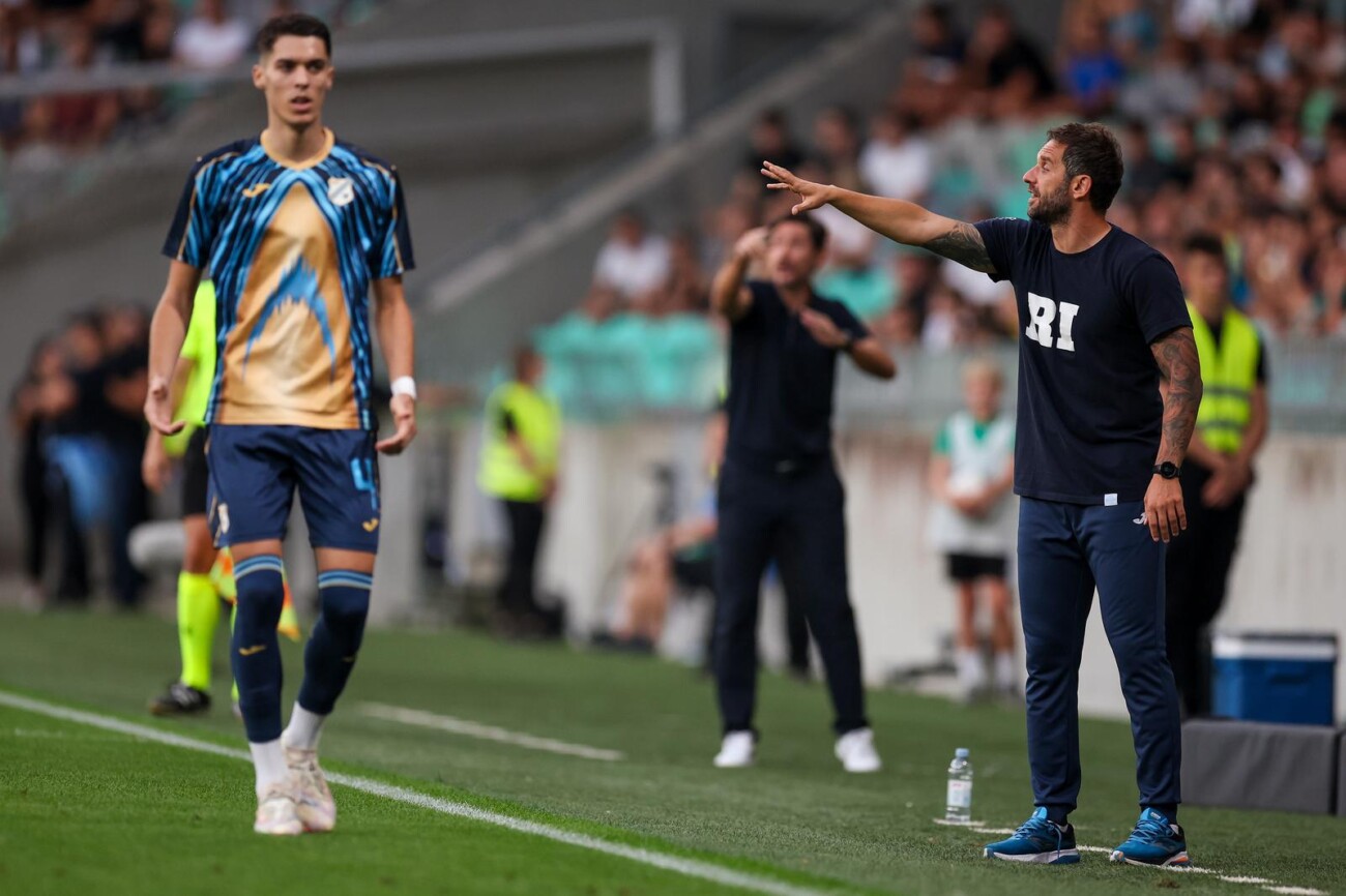 Ljubljana: Uzvratni susret doigravanja za Konferencijsku ligu, NK Olimpija – HNK Rijeka Ljubljana: Uzvratni susret doigravanja za Konferencijsku ligu, NK Olimpija – HNK Rijeka