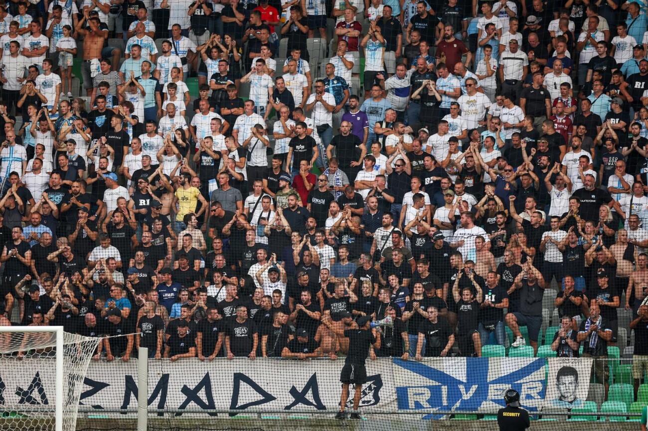 Ljubljana: Uzvratni susret doigravanja za Konferencijsku ligu, NK Olimpija – HNK Rijeka Ljubljana: Uzvratni susret doigravanja za Konferencijsku ligu, NK Olimpija – HNK Rijeka