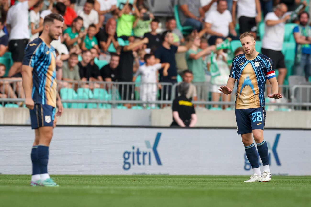 Ljubljana: Uzvratni susret doigravanja za Konferencijsku ligu, NK Olimpija – HNK Rijeka Ljubljana: Uzvratni susret doigravanja za Konferencijsku ligu, NK Olimpija – HNK Rijeka