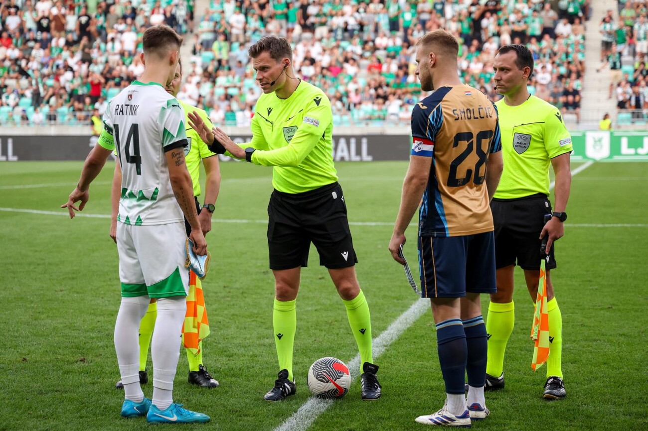 Ljubljana: Uzvratni susret doigravanja za Konferencijsku ligu, NK Olimpija – HNK Rijeka Ljubljana: Uzvratni susret doigravanja za Konferencijsku ligu, NK Olimpija – HNK Rijeka