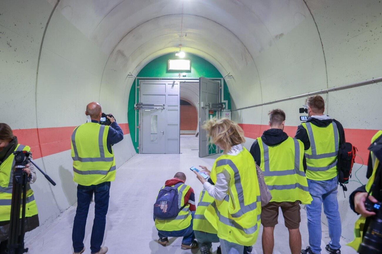 Obilazak dovršene nove cijevi Tunela Učka koja se danas pušta u promet Obilazak dovršene nove cijevi Tunela Učka koja se danas pušta u promet