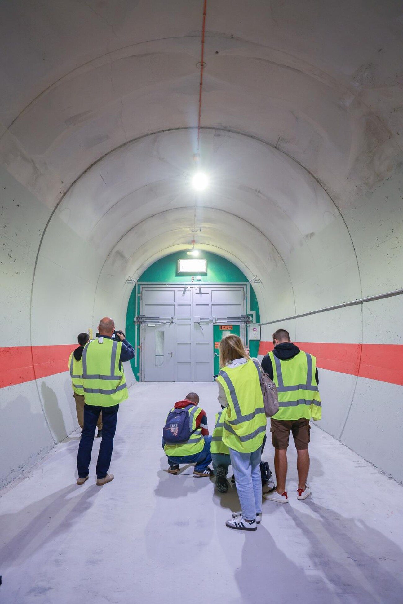 Obilazak dovršene nove cijevi Tunela Učka koja se danas pušta u promet Obilazak dovršene nove cijevi Tunela Učka koja se danas pušta u promet