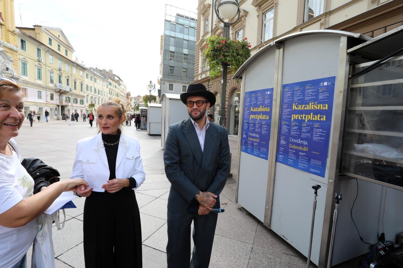 Rijeka: Dijelovi mjuzikla “Sunset Boulevard” izvedeni na Korzu Rijeka: Dijelovi mjuzikla “Sunset Boulevard” izvedeni na Korzu