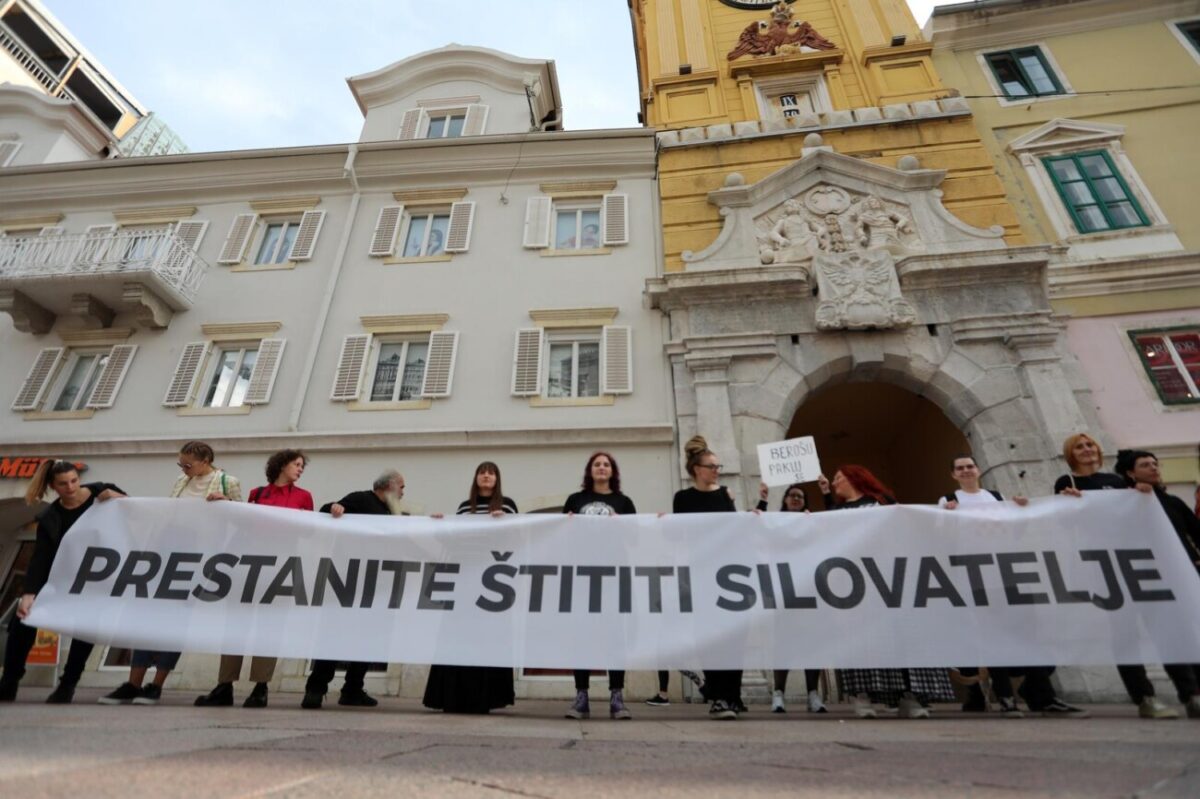 Rijeka: Akcija "Prestanite štititi silovatelje"