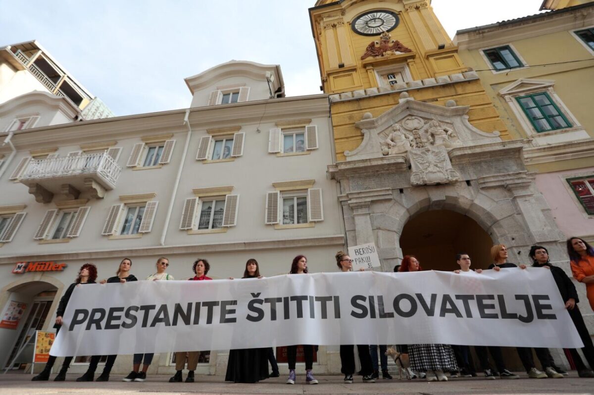 Rijeka: Akcija "Prestanite štititi silovatelje"