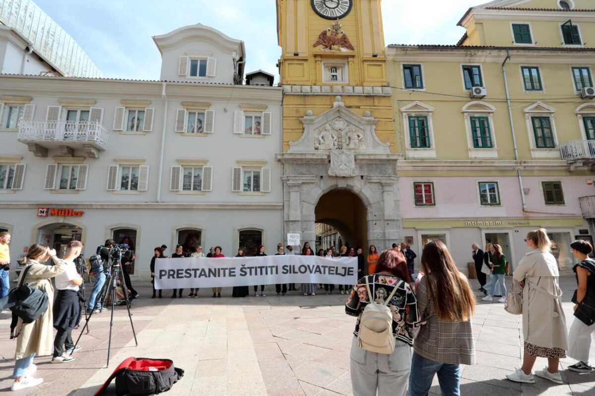 Rijeka: Akcija "Prestanite štititi silovatelje"