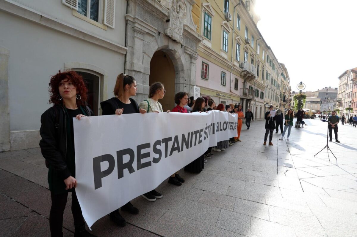 Rijeka: Akcija "Prestanite štititi silovatelje"