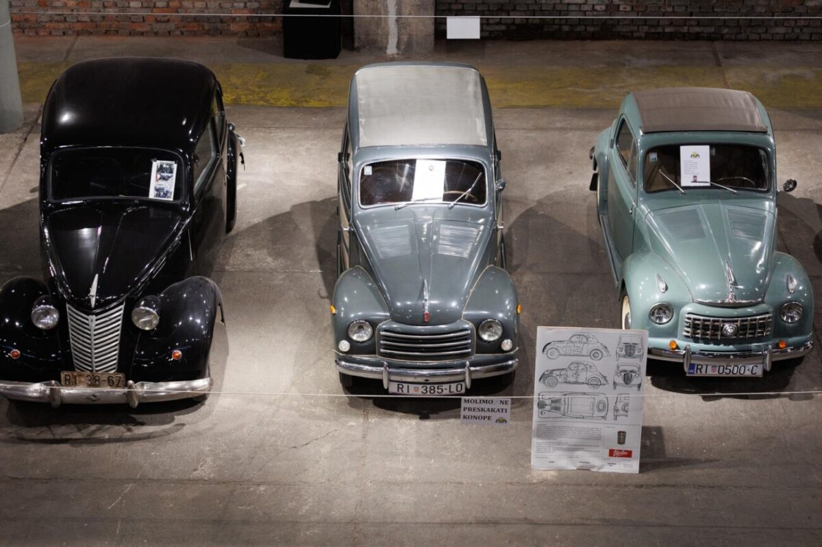 Rijeka: Izložba oldtimer automobila u Exportdrvu